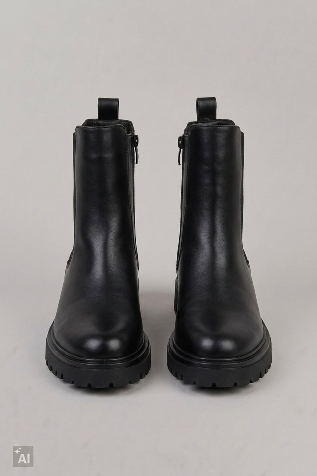 Chelsea Boots, schwarz