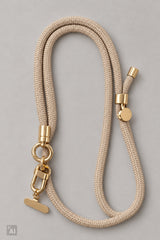 Handykette/Handykordel, beige