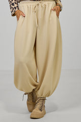 Cozy Pumphose, beige