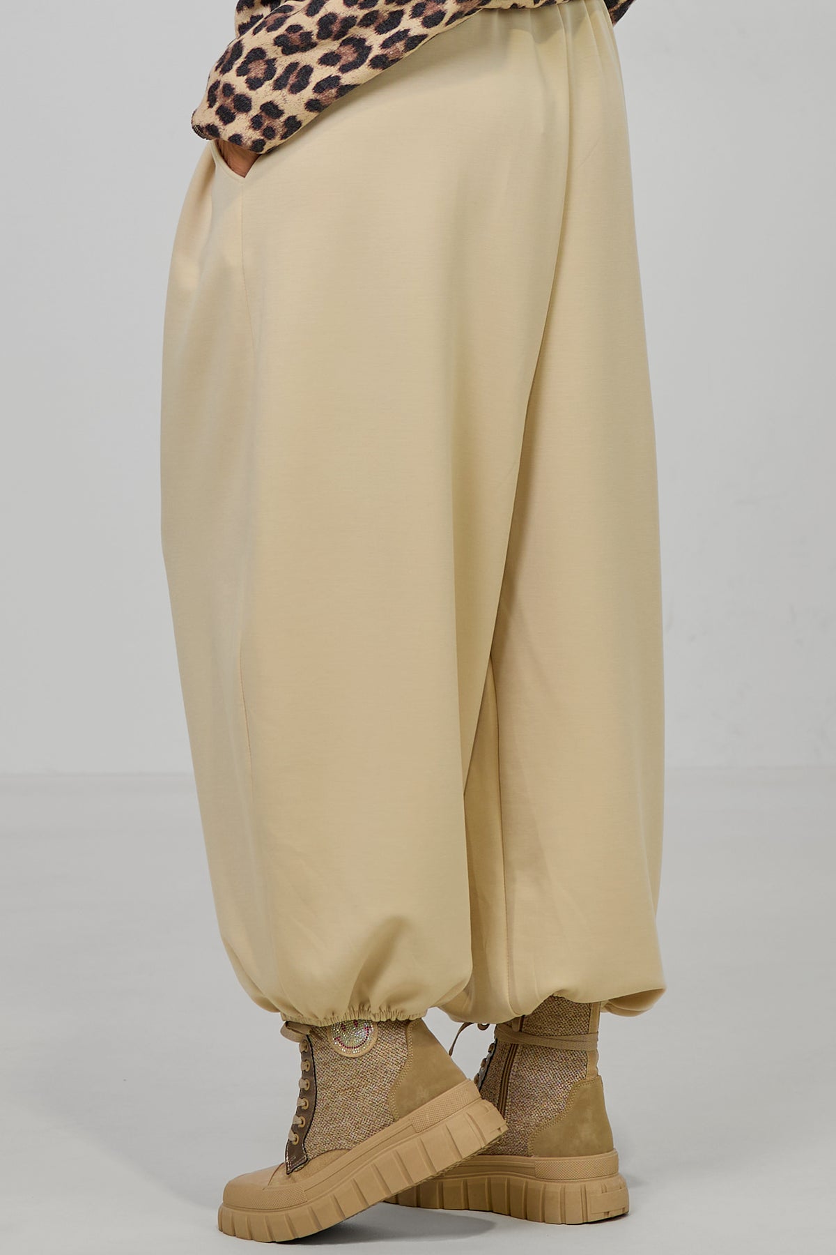 Cozy Pumphose, beige