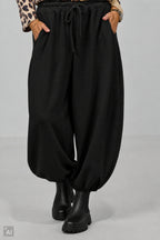 Cozy Pumphose, schwarz