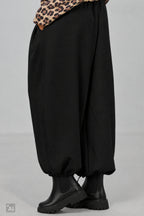 Cozy Pumphose, schwarz