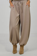 Cozy Pumphose, taupe