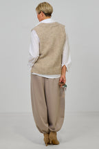 Cozy Pumphose, taupe