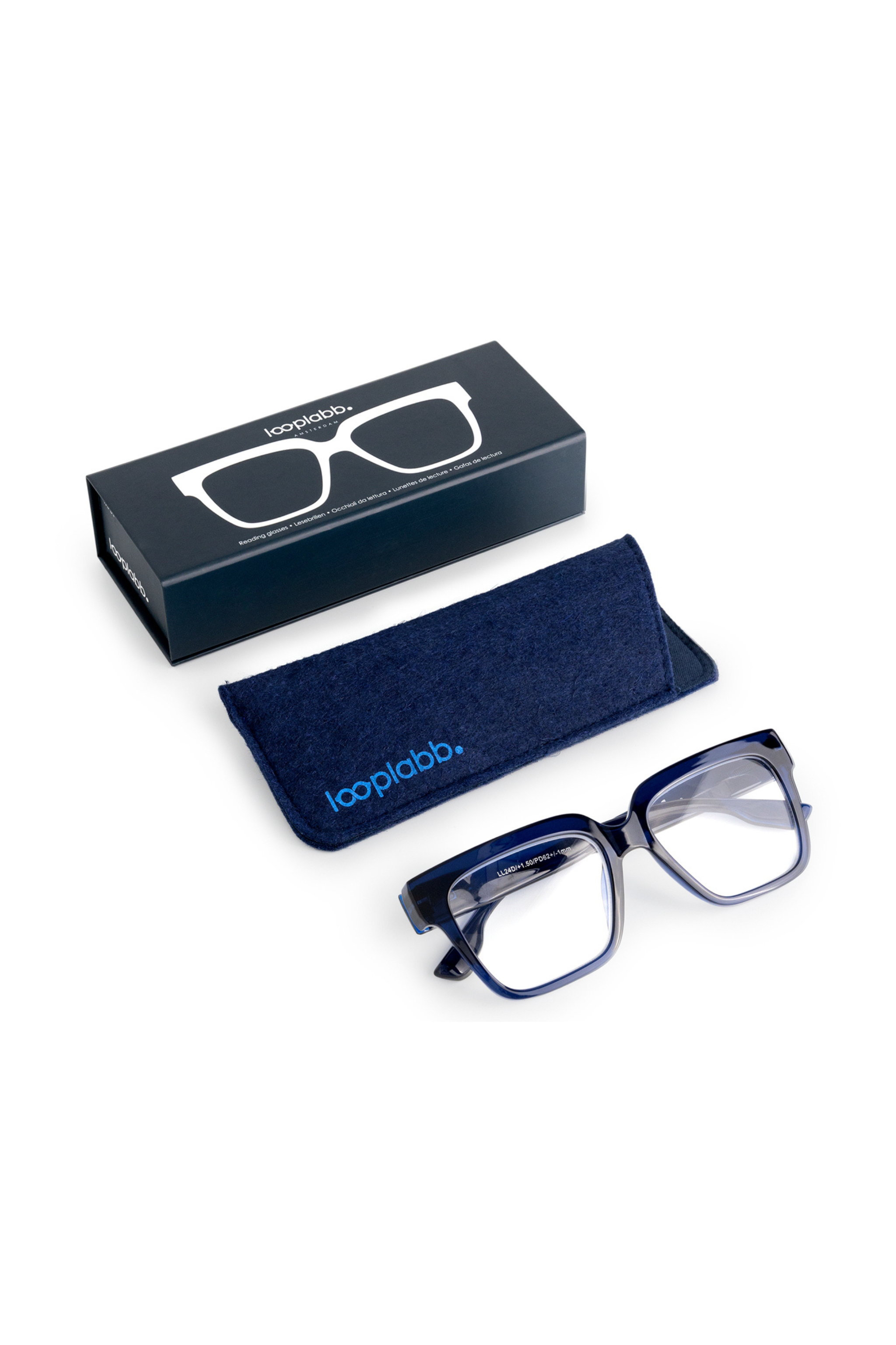 Looplabb Lesebrille "Max" in blau bei Trends & Lifestyle Deutschland GmbH