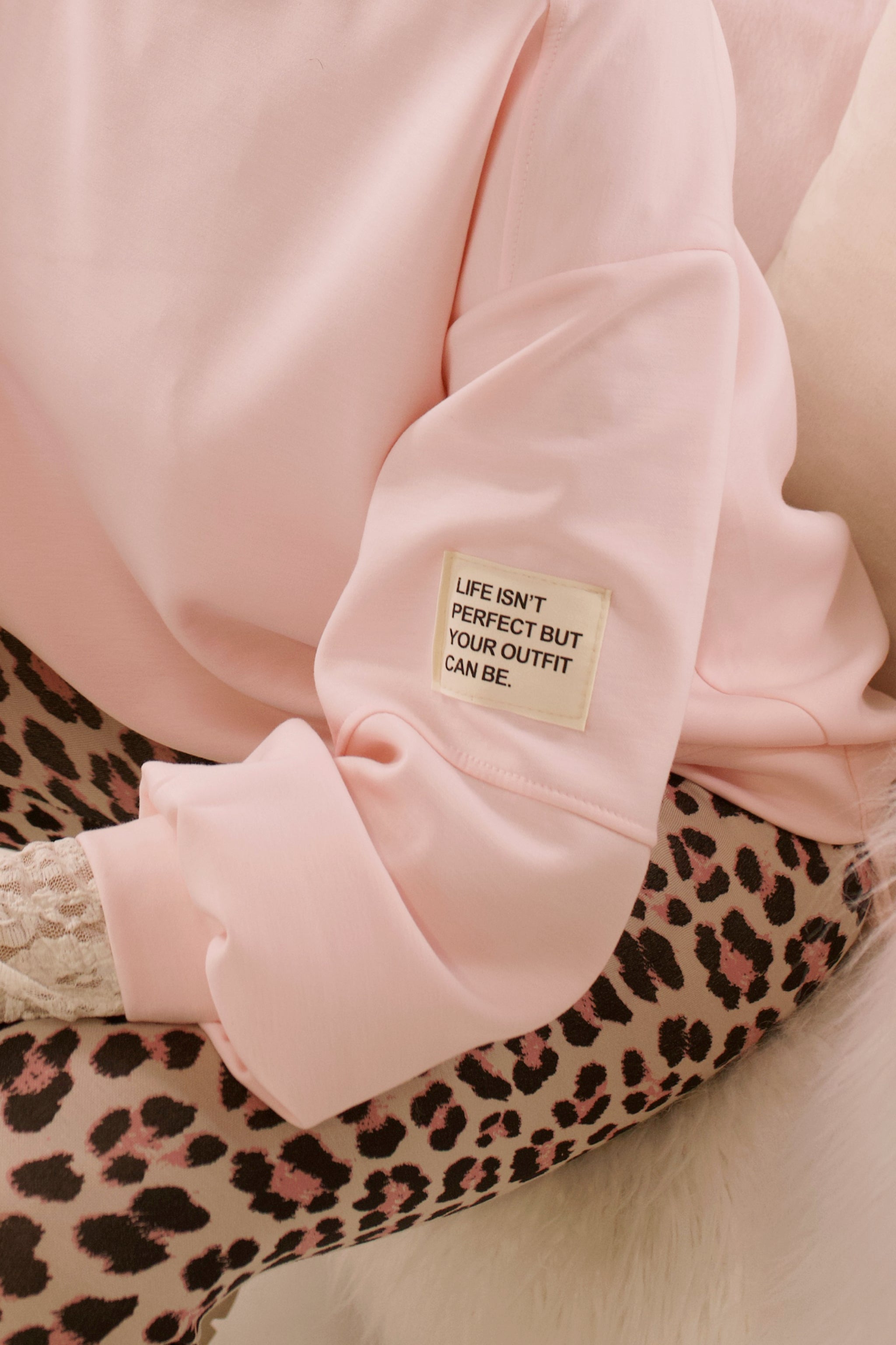 Cozy sweatshirt, rose