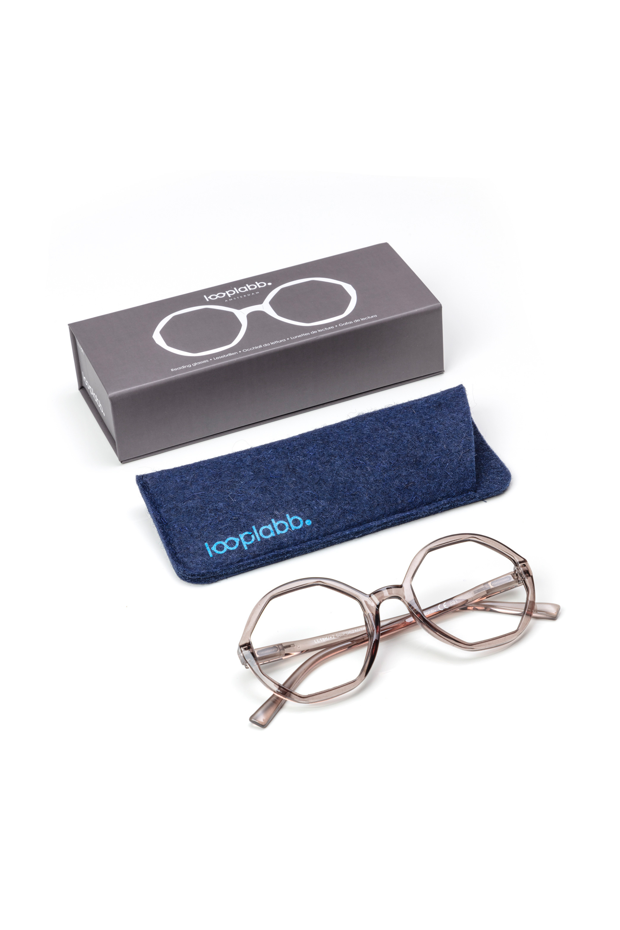 Looplabb Lesebrille "Lolita" in grau bei Trends & Lifestyle Deutschland GmbH