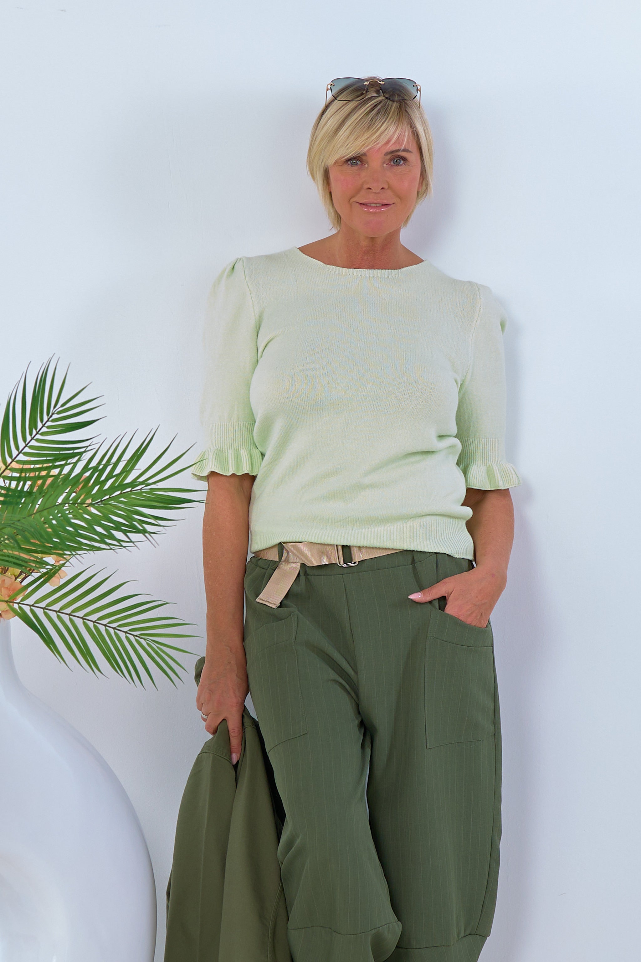 Damen Kurzarm Shirt mint TLD GmbH