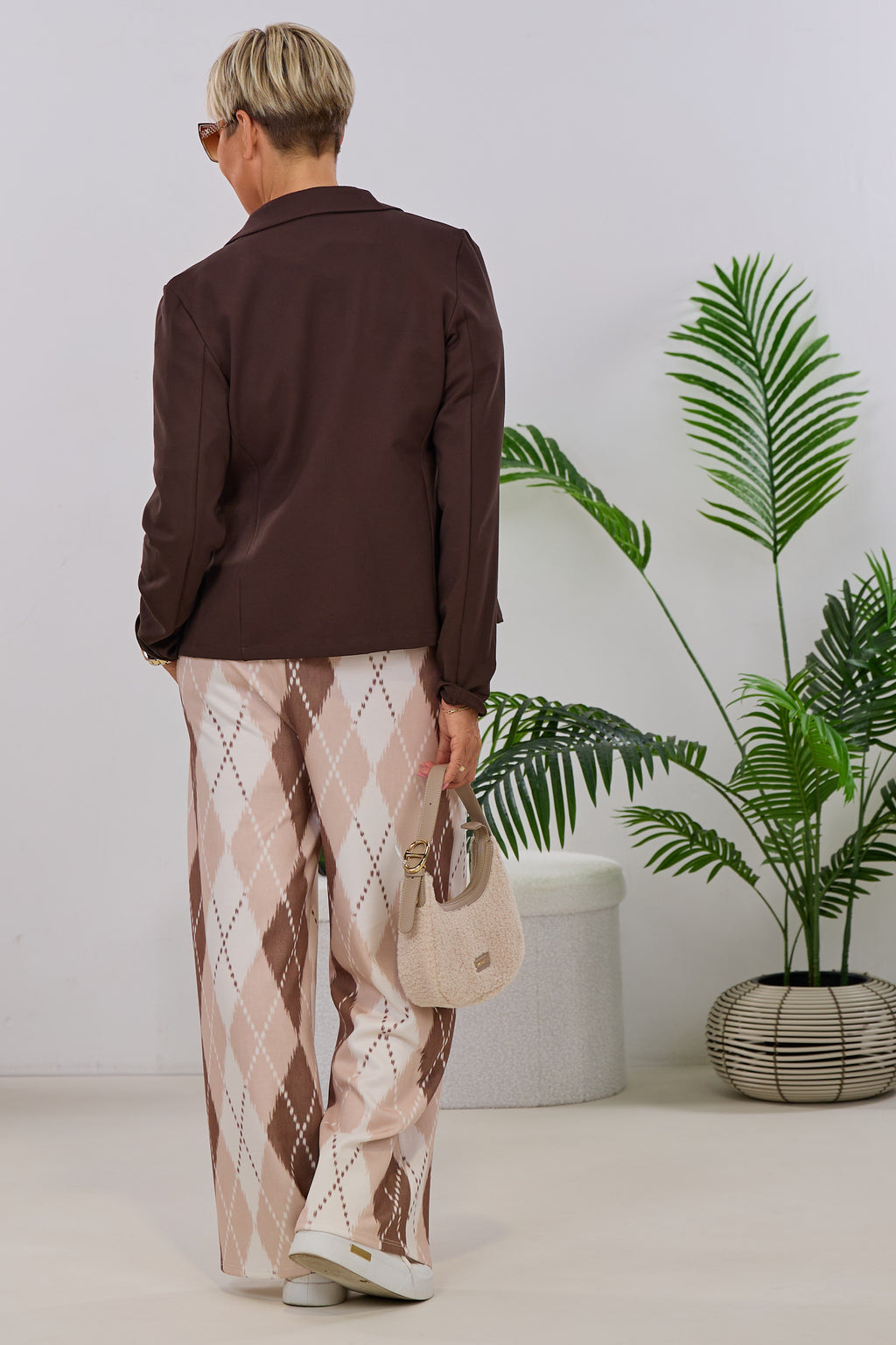 Blazer kurz, braun