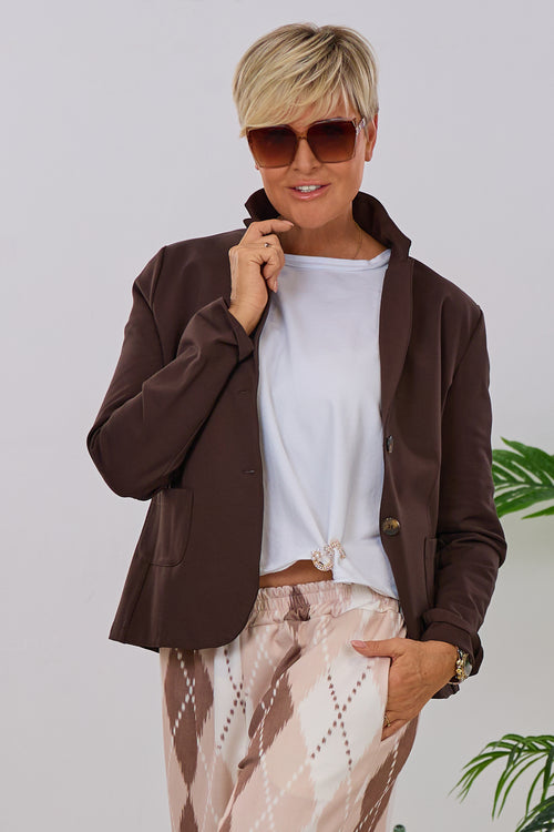 Blazer kurz, braun