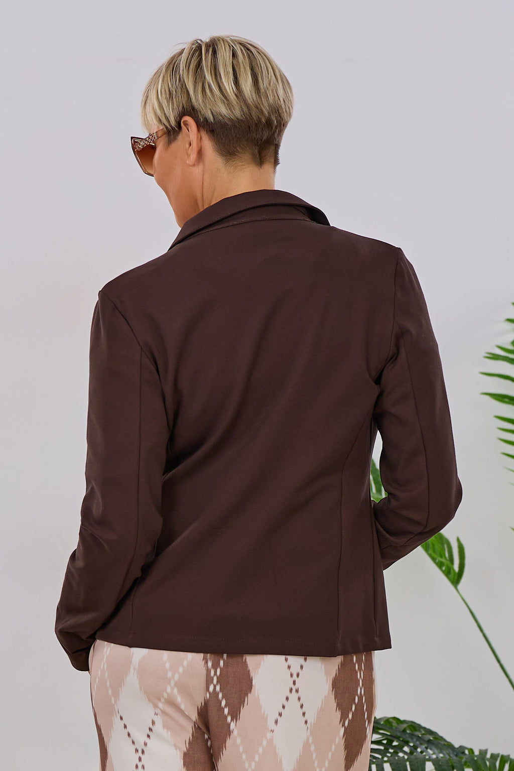 Blazer kurz, braun
