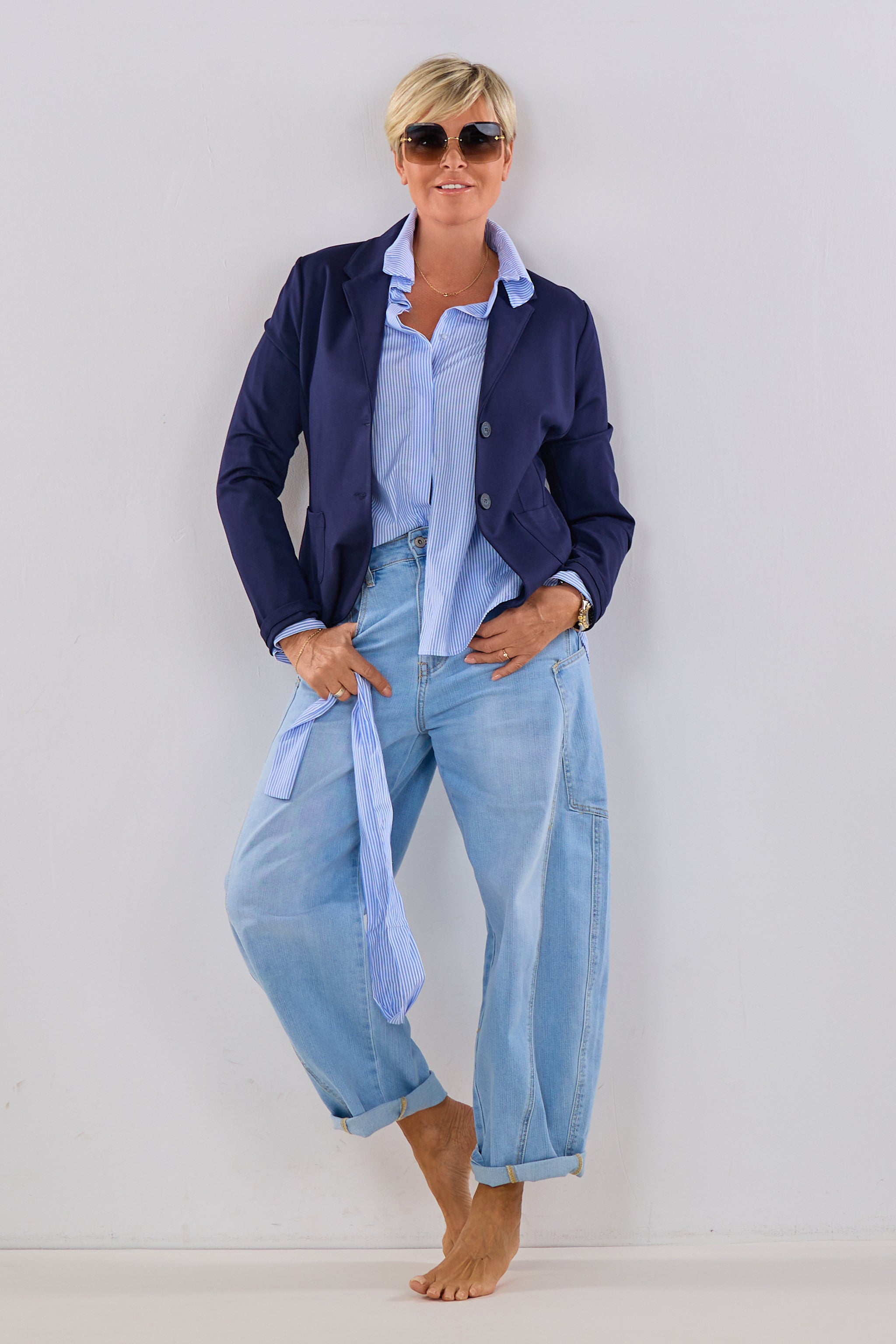 Blazer kurz, marine