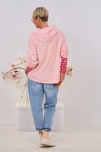 Hoodie I LOVE ME, rosa