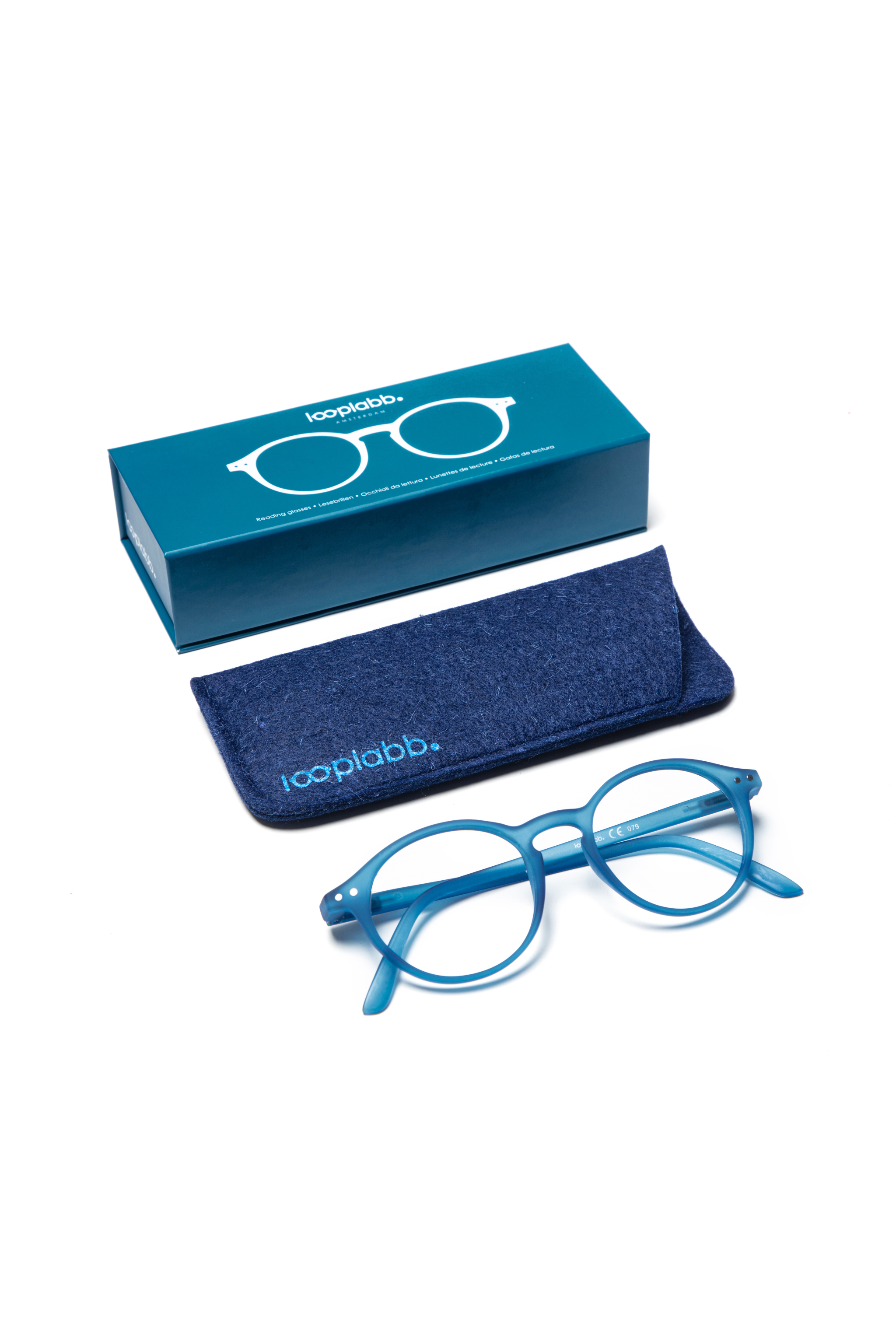 Looplabb Lesebrille "Faust" in hellblau bei Trends & Lifestyle Deutschland 