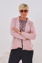 Taillierter Sporty Blazer, altrosa