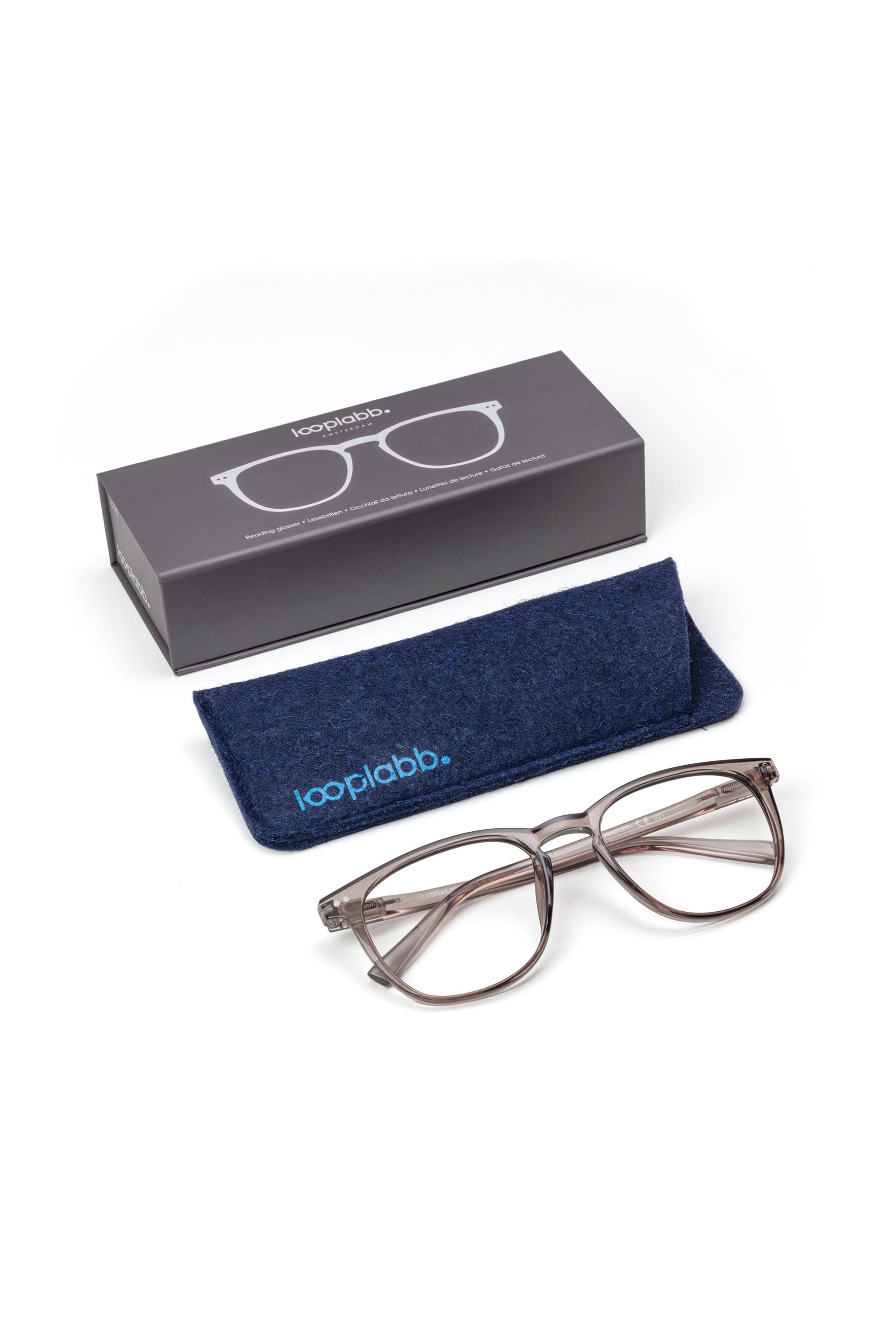 Looplabb Lesebrille "The George" in grau bei Trends & Lifestyle Deutschland GmbH