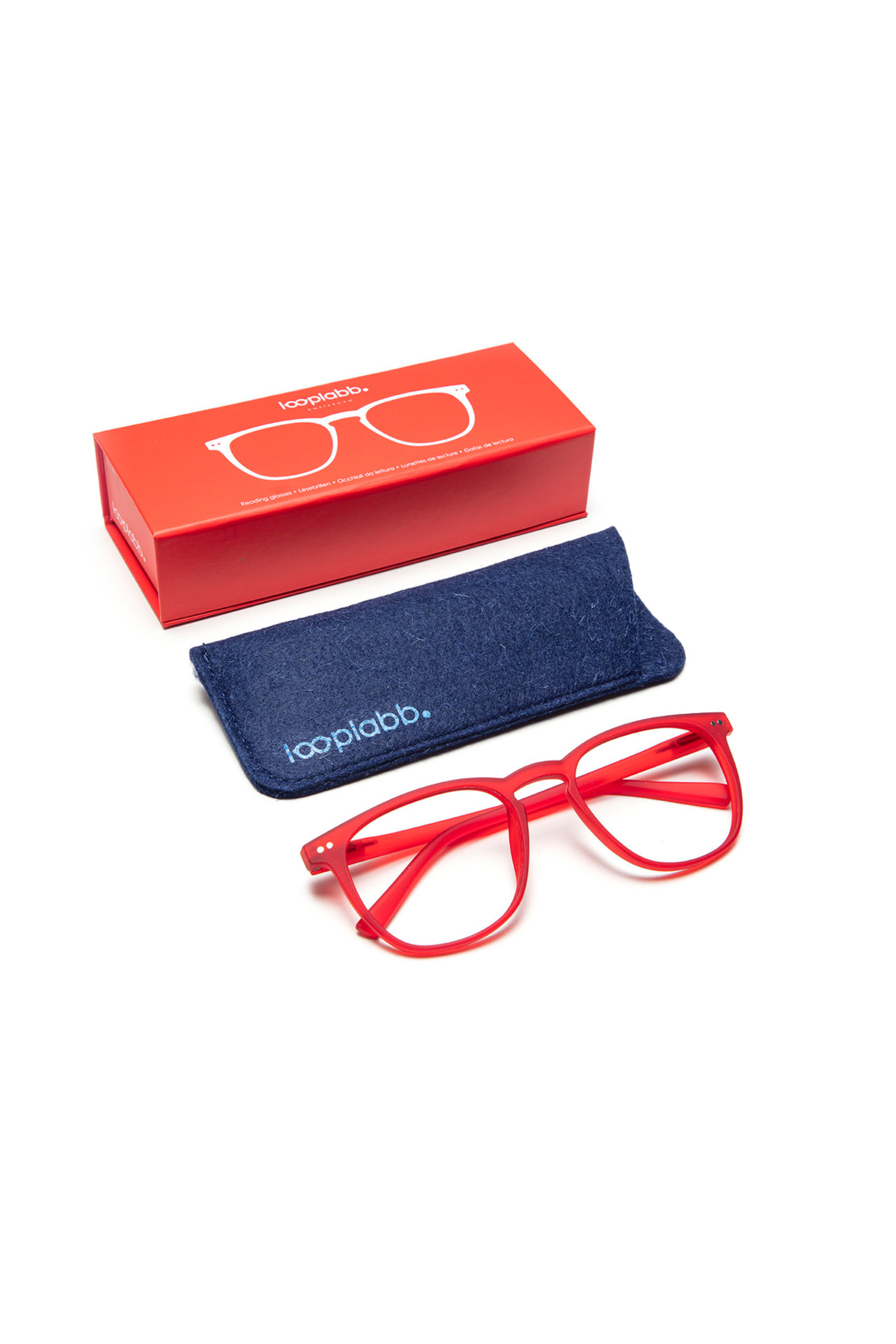 Looplabb Lesebrille "The George" in rot bei Trends & Lifestyle Deutschland GmbH